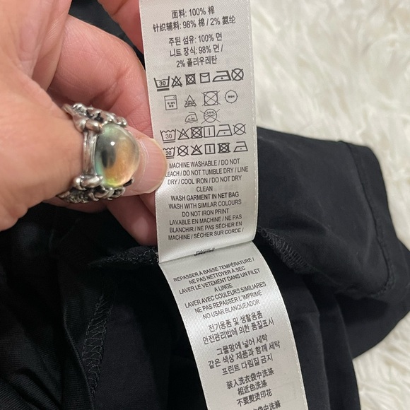 EUC Men’s Oversized Burberry 3D Logo Print Tee 100% Cotton In Black/White/Red - Picture 15 of 16